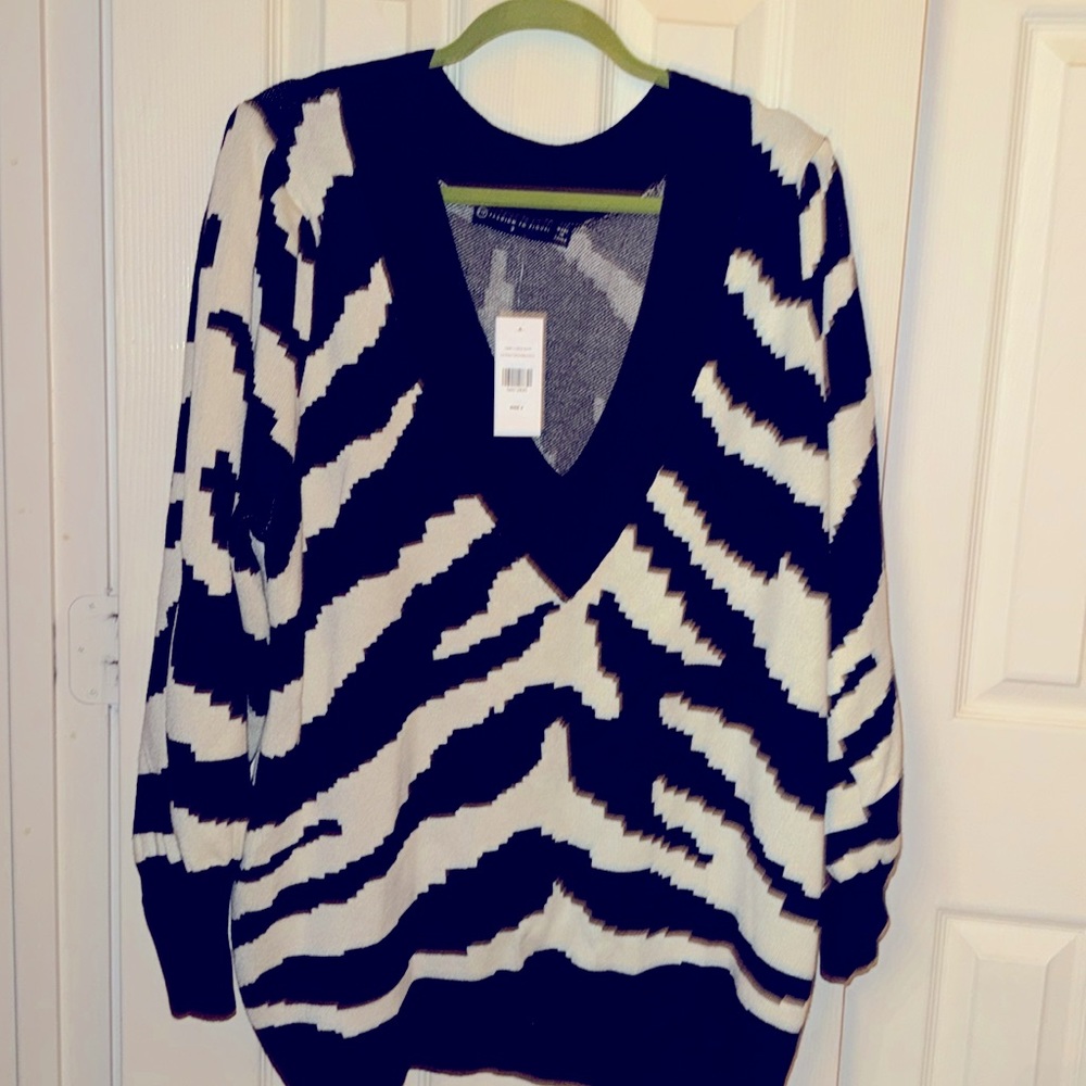 Black & Ivory Sweater